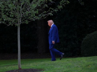 特朗普手绘了一幅裸女简笔画？